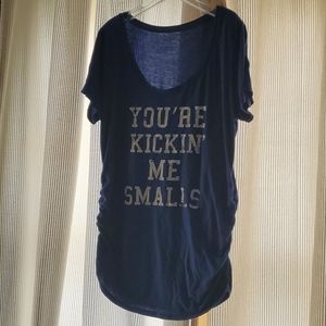 You're kickin me smalls maternity shire
